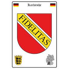 2021 alte leder aktenmappe wappen karlsruhe fidelitas baden greif fächerstadt ritter eine prächtige alte aktenmappe aus… Schild Motiv Karlsruhe Wappen Landkarte 20 X 30 Cm 7 99