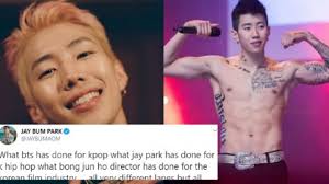 Looks like this time jay park is keen on visiting fans from every part of the world! Jay Park Sparks Debate After Calling Himself Historic Next To Bong Joon Ho And Bts