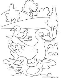 These duck coloring pages encourage children to … Duck And Duckling Mother Duck And Her Ducklings Coloring Page Mom Coloring Pages Owl Coloring Pages Bird Coloring Pages