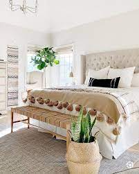 Bohemian Woven End Of Bed Bench Designs For Your Master Bedroom Boho Bedroom Design Home Decor Bedroom Bedroom Design
