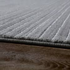 Teppich Wohnzimmer Modern Glitzergarn Gestreift Linien Kurzflor Meliert Grau Teppiche Kurzflor Teppiche Teppich Wohnzimmer Teppich Grau Wohnzimmer Modern