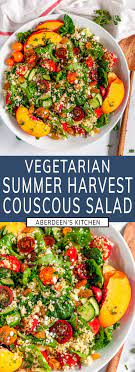 Summer Harvest Couscous Salad Aberdeen S Kitchen Recipe Couscous Couscous Salad Simple Couscous Recipes
