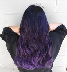Black And Lavender Ombre Long Hair Purple Ombre Hair Dark Ombre Hair Best Ombre Hair