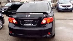 View photos, features and more. 2010 Toyota Corolla Sport Black Manual Youtube