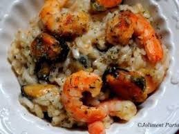 Risotto De La Mer Recette Ptitchef Recette Recette Risotto Risotto Recette Poisson