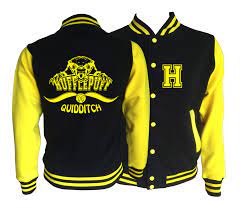 Harry Potter Hufflepuff Varsity Jacket Hufflepuff