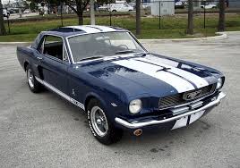 Blue 1966 Mustang Hardtop 1966 Ford Mustang Mustang Ford Mustang