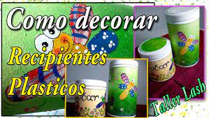Maybe you would like to learn more about one of these? Como Decorar Recipientes Plasticos Reciclaje Manualidades Recicladas Formas De Reciclar Botellas Plasticas