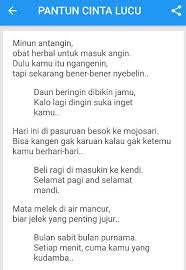 Dan setiap orang yang mengasihi, lahir dari allah dan mengenal allah. Pantun Lucu Buat Pacar Tersayang New For Android Apk Download