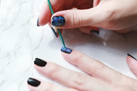 You're gonna get stiletto nail designs. Easy Galaxy Nails Mani Diy A Beautiful Mess