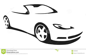 Logo voiture cv sans fond. Voiture De Sport De Silhouette De Vecteur Voiture De Sport Logo Voiture Voiture