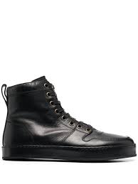 Leather lacing is a great way to join pieces of leather together for a project. Shop Black Officine Creative Leather Lace Up Ankle Boots With Express Delivery Adefra