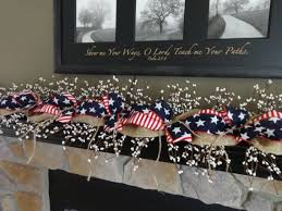{yes, tutorials are coming this week!} Patriotic Garland Memorial Day Decoration July 4th Garland Summer Garland Mantel Decoration Mantle Decor Americana Decor Memorial Day Decorations 4th Of July Decorations Memorial Day