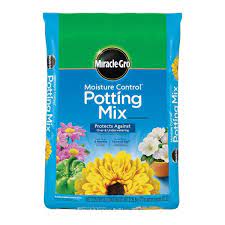 I consider miracle grow a vile nasty product that does more harm than good in most cases. Reviews For Miracle Gro Moisture Control 25 Qt Potting Soil Mix 70181430 The Home Depot