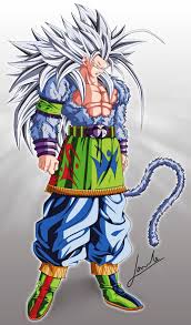 Goku Ssj 5 Goku Ssj 5 Dragon Ball Gt Personajes De Dragon Ball