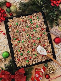 Christmas Candy Crunch Rentierfutter Weihnachtsrezepte Weihnachtsbrunch