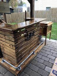 Suitable Outdoor Kitchen Bar Just On Neuronhome Com Pallet Bar Diy Diy Outdoor Bar Outdoor Patio Bar