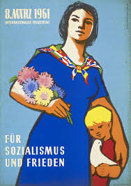 März ist in russland für über 90% der frauen und über 80% der männer ein wichtiger persönlicher feiertag. Lemo Objekt Plakat 8 Marz 1961 Internationaler Frauentag