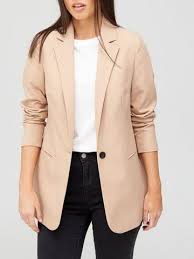Pair them with navy and grey plaid pants that look very much like black pants. Womens Blazers Suit Jackets Very Co Uk
