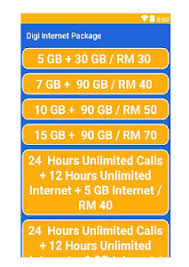 The data quota and data usage are placed side. Digi Internet Package Latest Version Apk Androidappsapk Co
