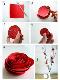 Oleh sebab itu cara membuat bunga dari kertas ini juga cukup rumit dan bervariasi. Cara Membuat Bunga Mawar Dari Kertas Krep Dan Lidi Membuat Itu