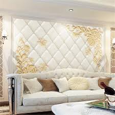ورق جدران 3d زخرفة ومعينات جلد Wallpaper Living Room Bedroom Wall Bedroom Wall Art
