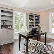 Maybe you would like to learn more about one of these? Jillian Klaff Homes Dens Libraries Offices Home Office Home Office Ideas Black Desk Black Lacquer Desk Black Lacquered De Gray Built Ins Built Ins Home