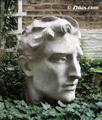 Large Garden Head Statue Outdoor Statues Statue Boys Garden