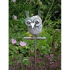 Rosi Die Husche Stehend Grosse S Ca 20 Cm Steinvogel Bzw Edelstahlvogel Aus Edelstahl Und Stein Ein Schoner Gartenvog Einzigartige Kunst Hof Kunst Garten Deko