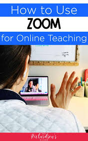How To Use Zoom For Online Teaching Mrs Richardson S Class In 2020 Online Teaching Teaching Kindergarten Teaching