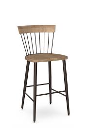 Kensington hill trevi wood and bronze metal 26 swivel counter stool. Amisco S Angelina Spindle Back Bar Stool Barstool Comforts