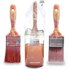 Knowing how to clean your paint brushes keeps them in good condition so they are ready to go next time you need them. Paint Brush Care How To Clean Dried Paint Brushes Cleaning Paint Brushes Painting Tips Paint Brushes