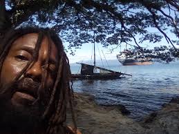 Suau Island, Milne Bay. With Suau United Church at the Background