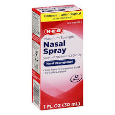 The sprays that fight inflammation contain the ingredient cromolyn sodium. H E B Nasal Spray Original Shop Sinus Allergy At H E B