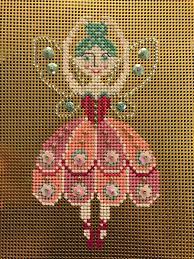 Cantaloupe perforated paper (accessory) product no: Fo Satsuma Street S Sugar Plum Fairy On Perforated Paper Crossstitch