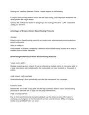 Biochemistry Basics Pogil Extension Questions Answer Key Week 5 Discussion 1 Compare And Contrast Distance Vector And Link State Routing If You Were Designing A New Routing Protocol Which Would You Use And Course Hero