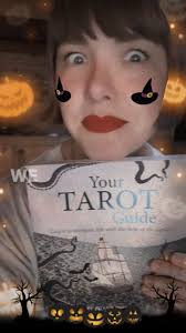 Happy full moon eve! Happy early Halloween!! My newest baby, Your Tarot  Guide, illustrated by @rohan.daniel.eason comes out Tuesday