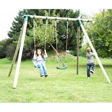 Balançoire bois luxe trigano réglable pour portiques hauteur 3,00 m. Portique Balancoires Pour Enfant En Bois Traite Autoclave Cheyenne