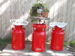 Pin By Tammy Long On Gardening Old Milk Cans Milk Cans Vintage Milk Can