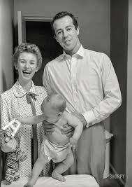 Cloris Leachman George Englund with their child Adam
