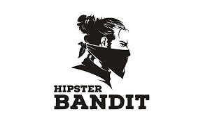 Scarf mockups are utilized to show your scarf plan in an increasingly special manner amid sports or special events. Hipster Bun Hair Bandit Scarf Mask Logo Graphic By Enola99d Creative Fabrica In 2020 Hipster Logo Logo Illustration Logo Hipster