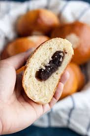 Anpan Japanese Red Bean Bun Recipe Sweet Buns Sweet Snacks Food