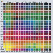 magic palette color mixing guide 11 5 inch