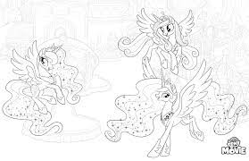 Printable coloring pages for kids. My Little Pony The Movie Coloring Pages Youloveit Com