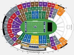 42 Matter Of Fact Rams New Stadium Seating Chart