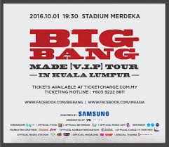The group consists of four members: Neway Karaoke Box Malaysia Bang Bang Bang Bigbang 2016 Made V I P Tour In Kuala Lumpur Ime Malaysia Is Proud To Announce Bigbang Made V I P Tour In Kuala Lumpur Will Drop On 1st October