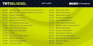 Trt Belgesel On Twitter Trtbelgesel De Bugun Iyi Seyirler Https T Co Cmeofx88xs