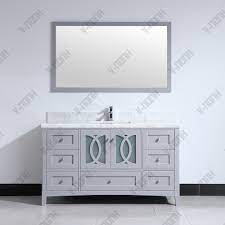 Avanity harper vanity base natural teak 72in $ 2,325.00 + bath cabinetry. 60 Inch Single Sink Solid Wood Bath Furniture Custom Bathroom Vanities China Bathroom Vanity With Sink 30 Bathroom Vanity Made In China Com