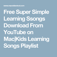 Free Super Simple Learning Ssongs Download From Youtube On Mac Kids Learning Songs Playlist Song Playlist Kids Learning Songs 1 is an english album released in 2016. on mac kids learning songs playlist
