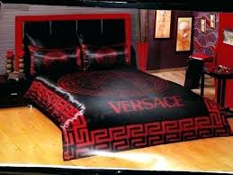 Red And Black Bedroom Set In 2020 Bedroom Comforter Sets Black Bedroom Sets Satin Bedding